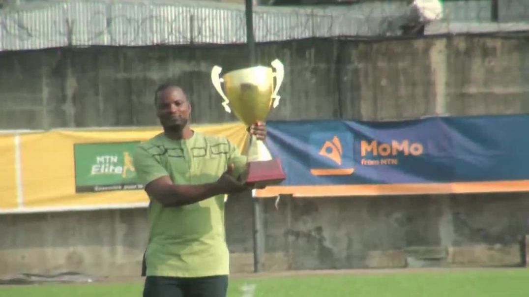 ⁣[Cameroun] FinaleTournoi de pré saison 2024 Joel BABANDA Présente le Trophée