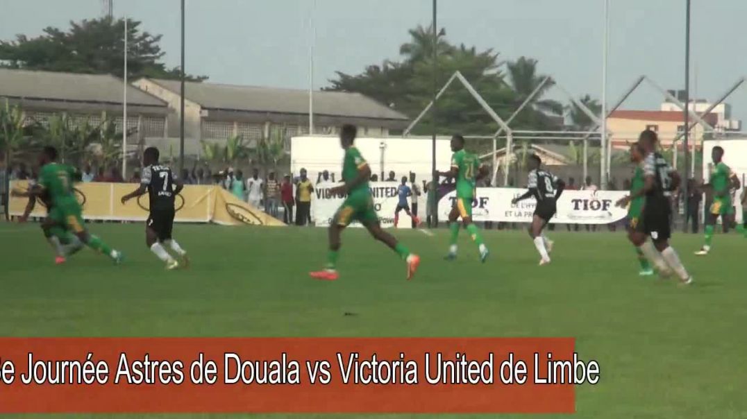 ⁣[Cameroun] 3e Journée Elite One Action du Match Astres de Douala vs Victoria United de Limbe